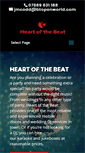 Mobile Screenshot of heartofthebeat.co.uk